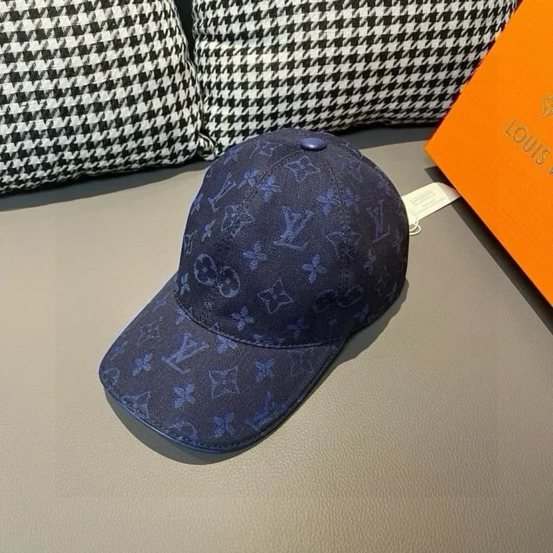 Burberry Baseball Cap Monogram Trim — 831# 蓝色（盒子+防尘袋）