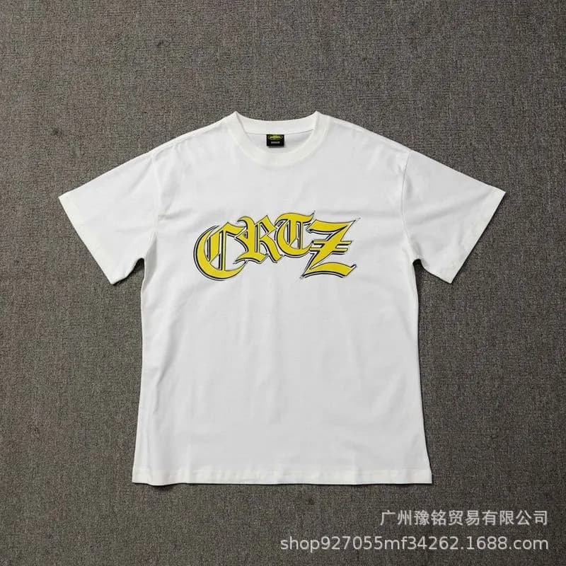 Graphic Tee Corteiz Script Logo — Style 41