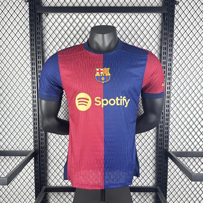 Adidas V-Neck Jersey MSC Logo — 2425巴塞主场