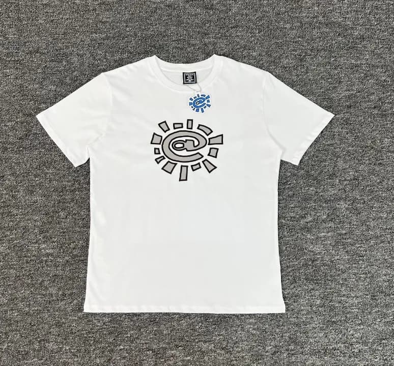 Anti Social Social Club Graphic Tee Sun Logo — AD41白色