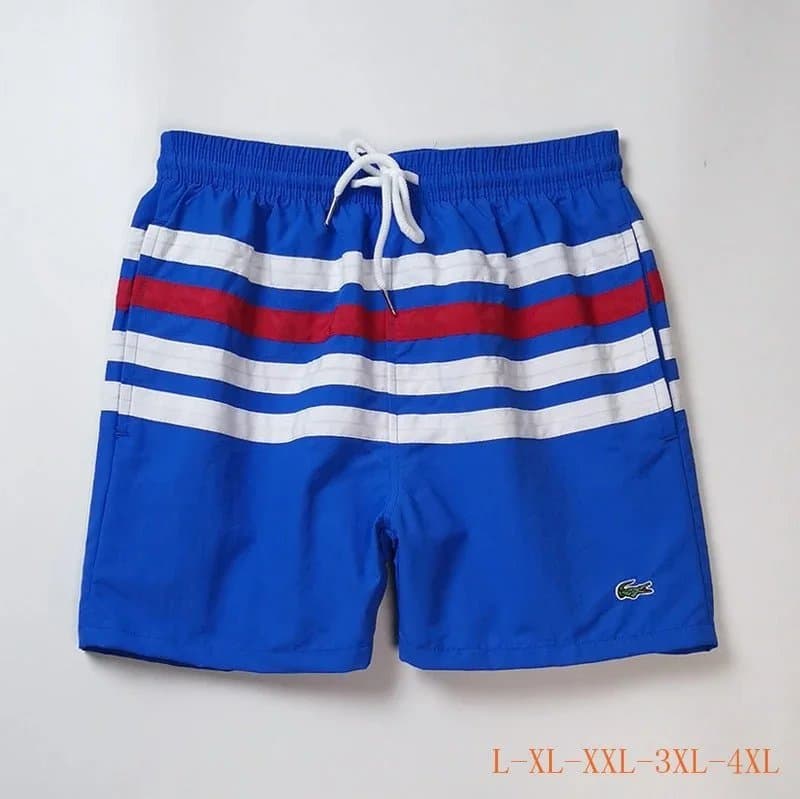 Lacoste Drawstring Shorts Outline Croc Print — 5
