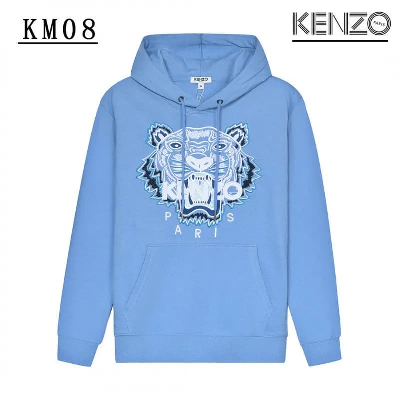 Kenzo Tiger Hoodie Embroidered Tiger