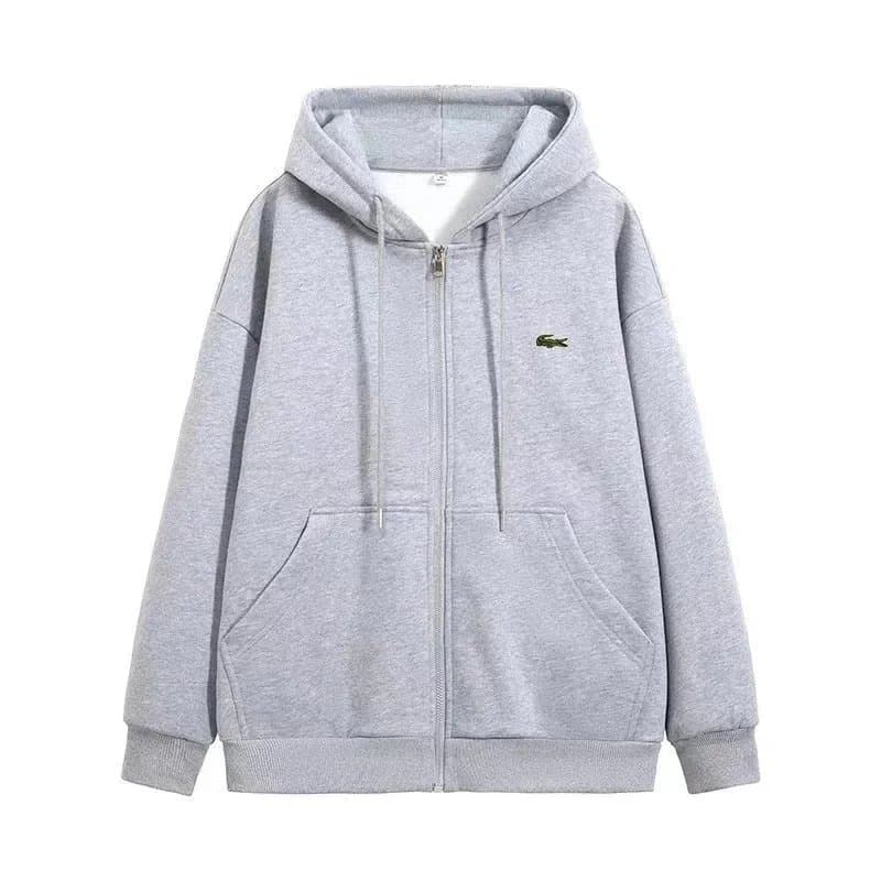 Lacoste Hooded Sweatshirt Solid Purple — 3