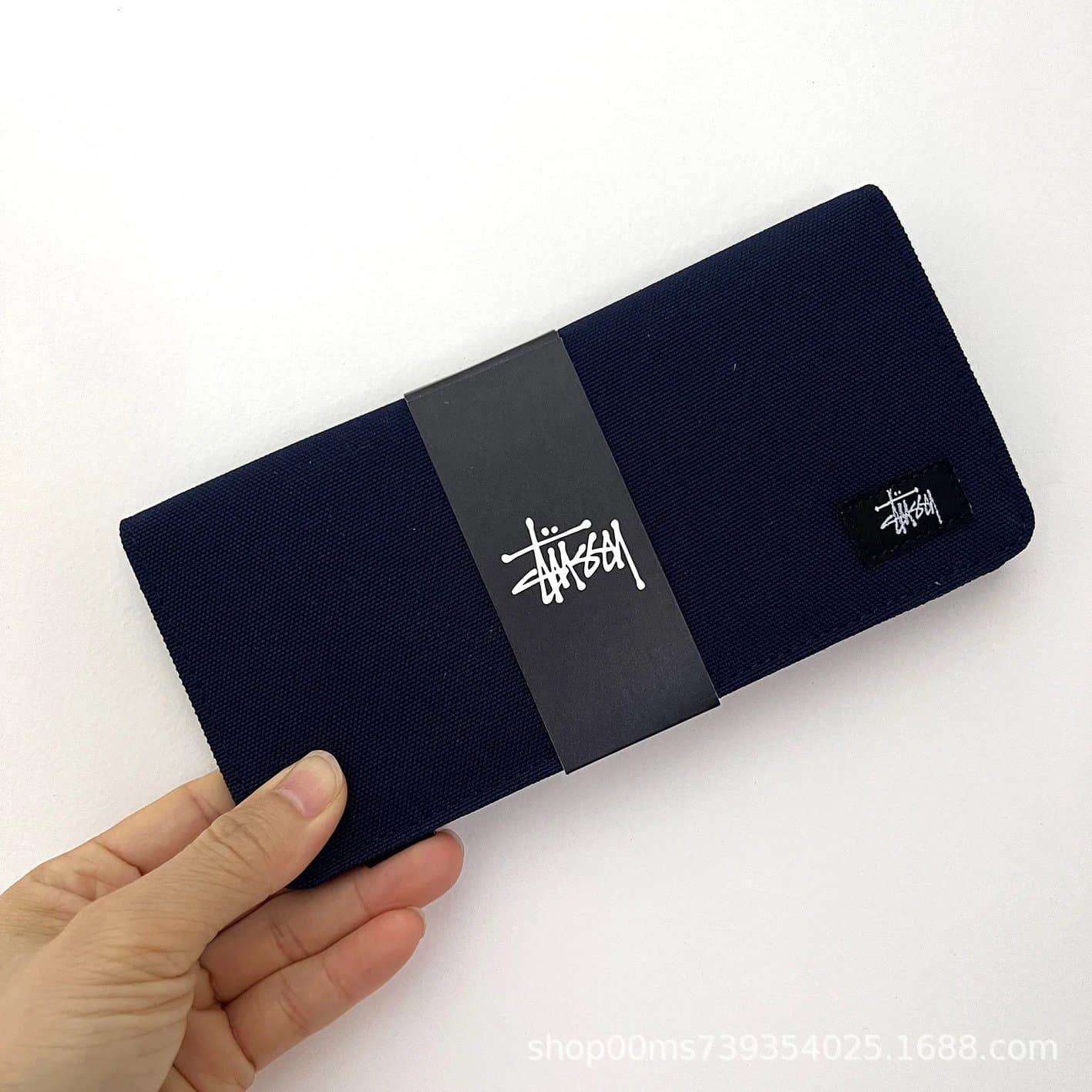 Stüssy Canvas Wallet Classic Logo