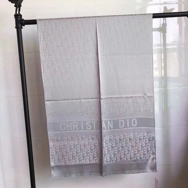 Dior Oblique Scarf Monogram Print