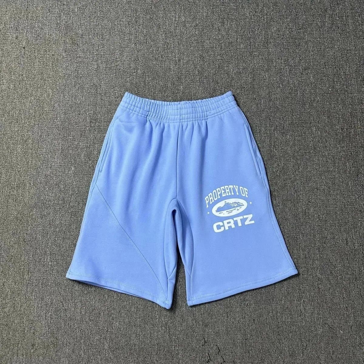 Travis Scott Logo Shorts Script Logo — 803蓝色*Top quality