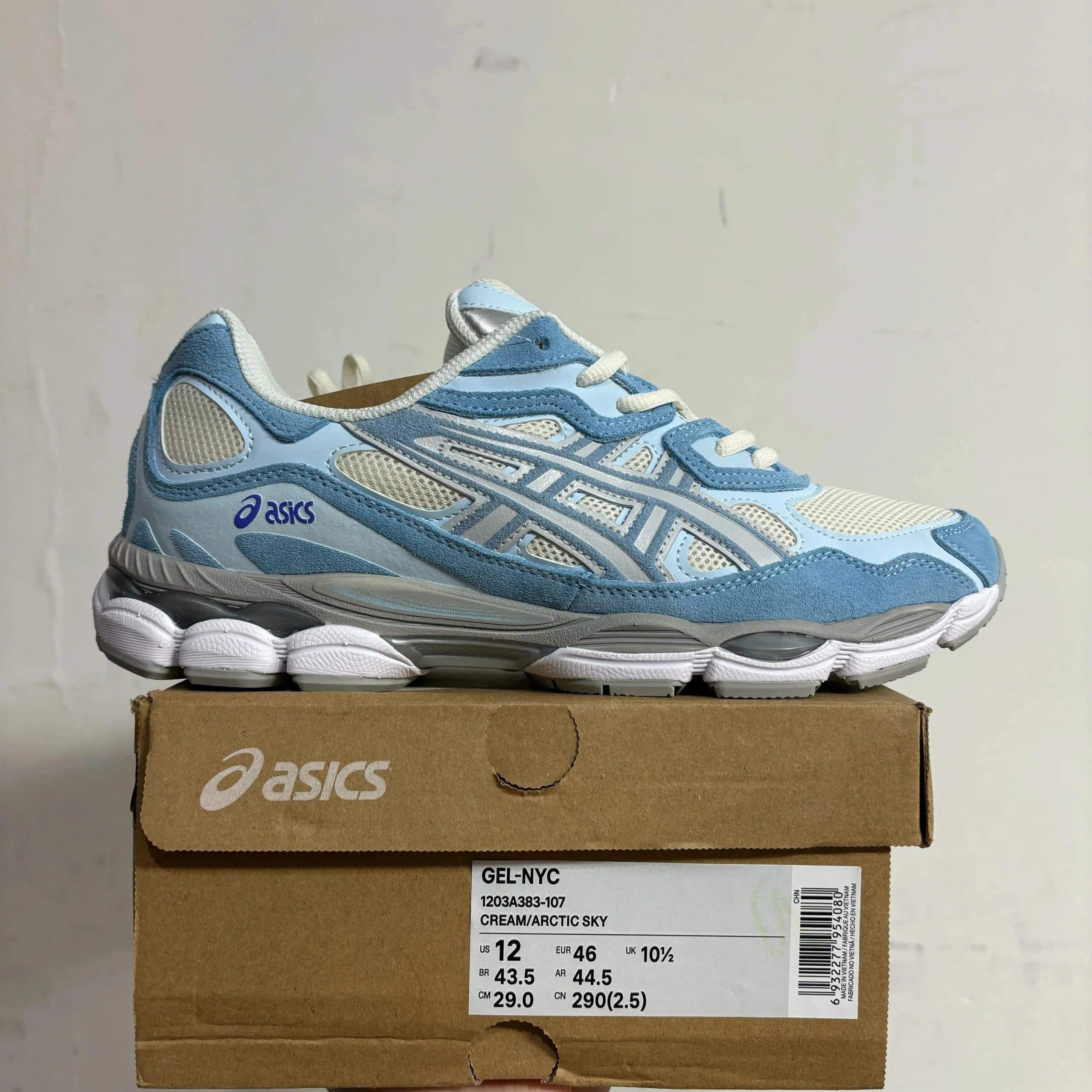 Asics Gel-Lyte III Silver Grey — 北卡蓝 1203A383-107 · M版
