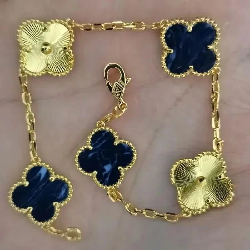 Van Cleef & Arpels Alhambra Bracelet Five Motifs — 38