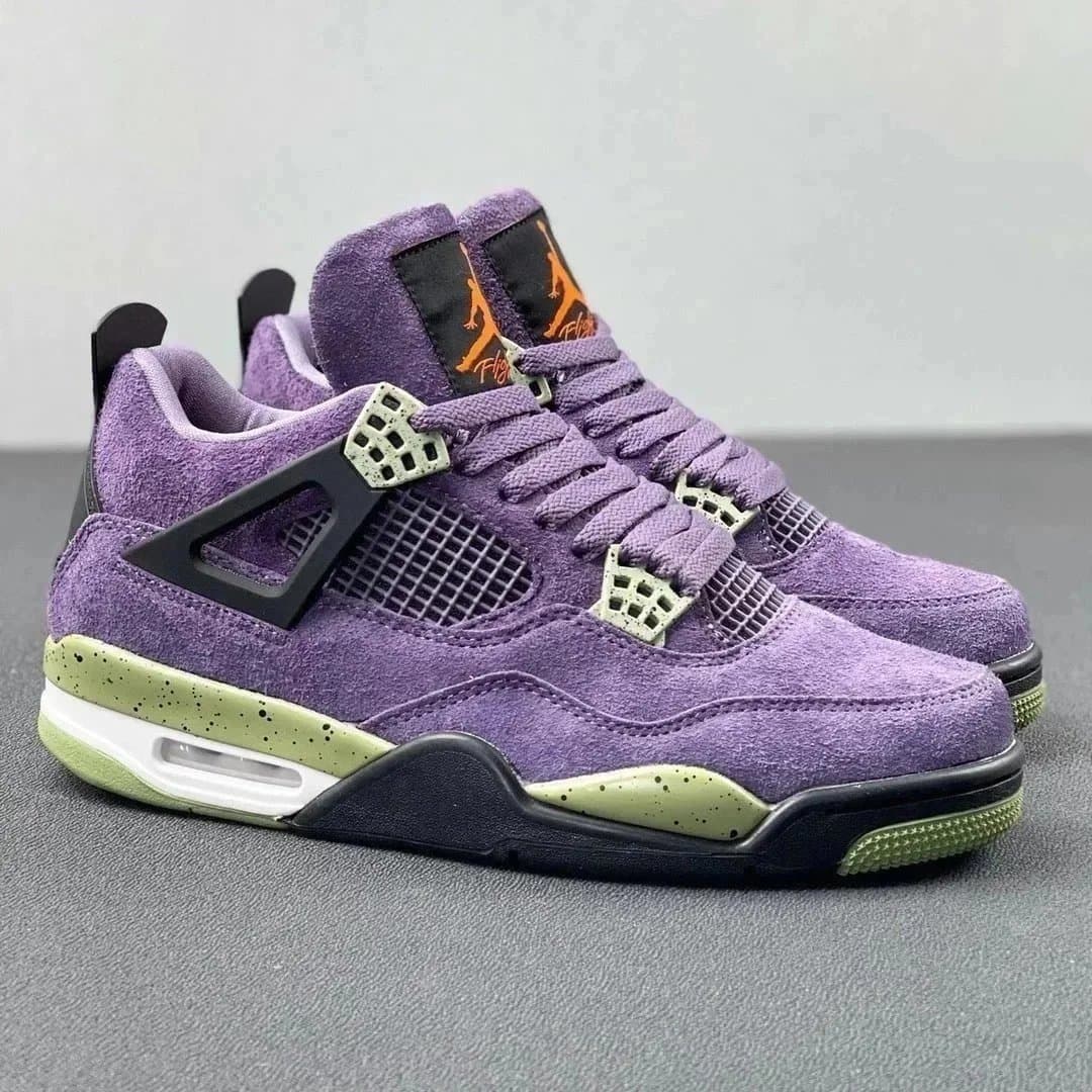 Air Jordan 4 Purple Thunder