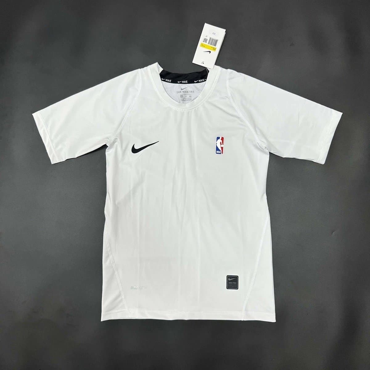 Nike Pro Compression Shorts White — 3