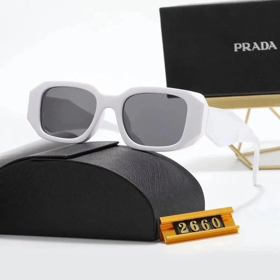 Prada Sunglasses Geometric Frame