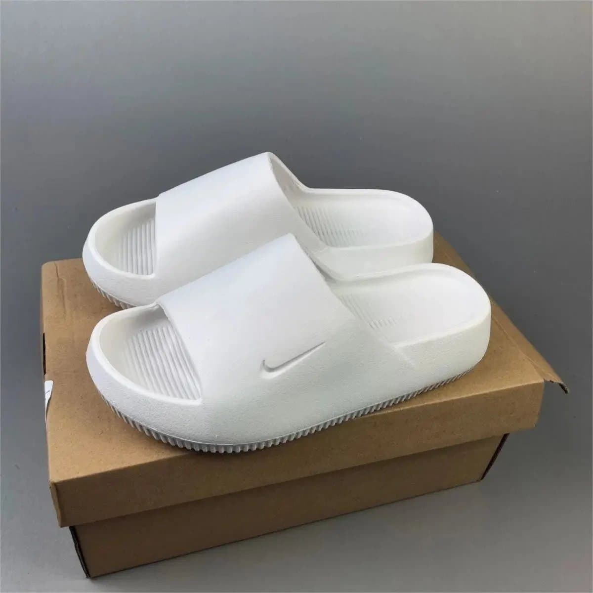 Nike Benassi Slide Neutral Beige — 7