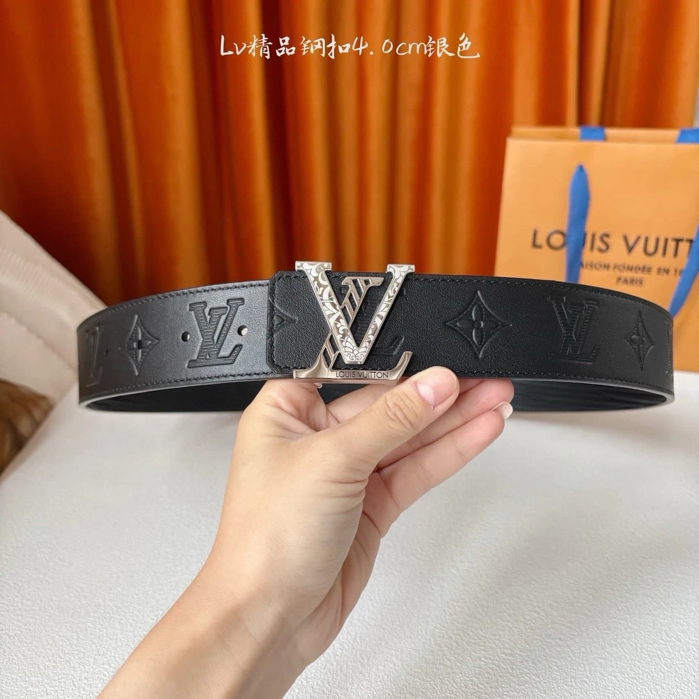 Louis Vuitton LV Belt Monogram Reverse — A-78