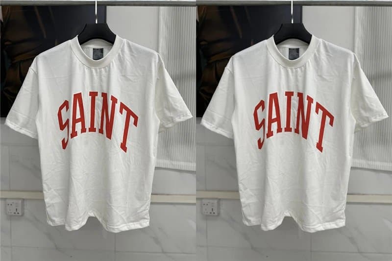 Saint Laurent Saint Logo Tee Arch Logo