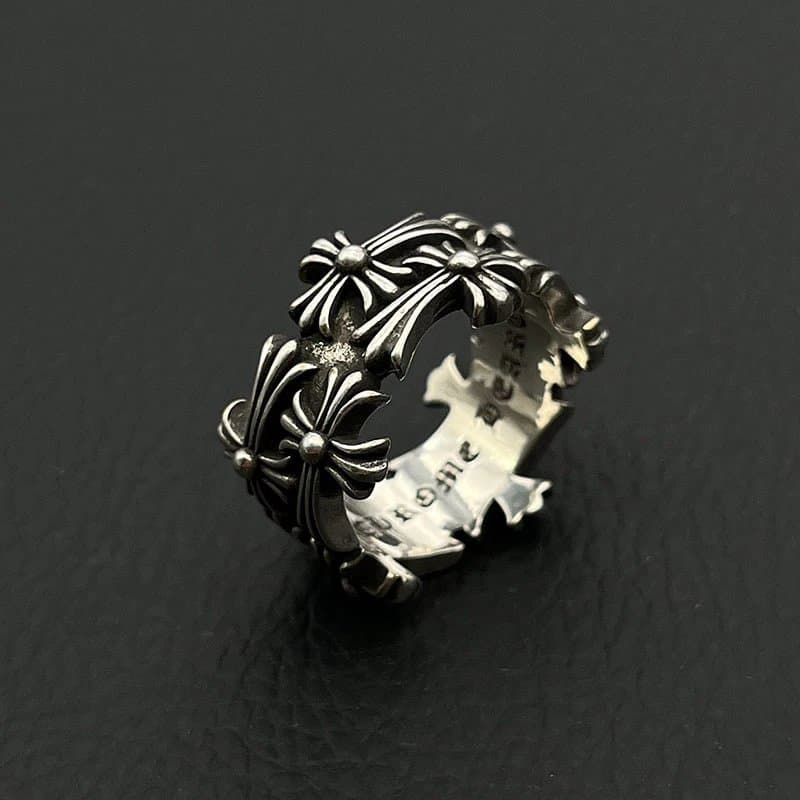 Cross Ring Chrome Hearts Cross Motif
