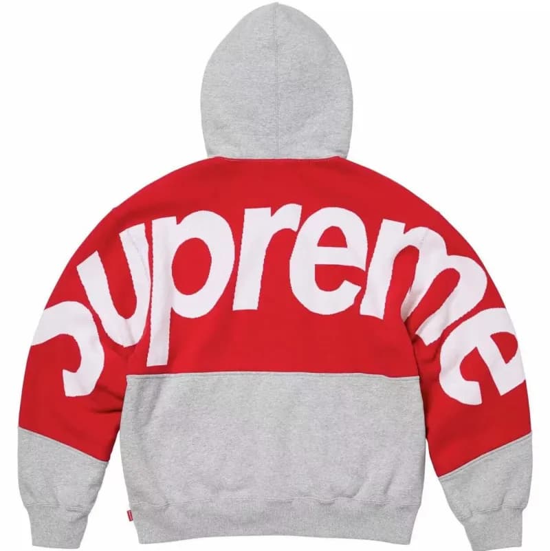 Supreme Crewneck Sweatpants Logo Print — E558 gray
