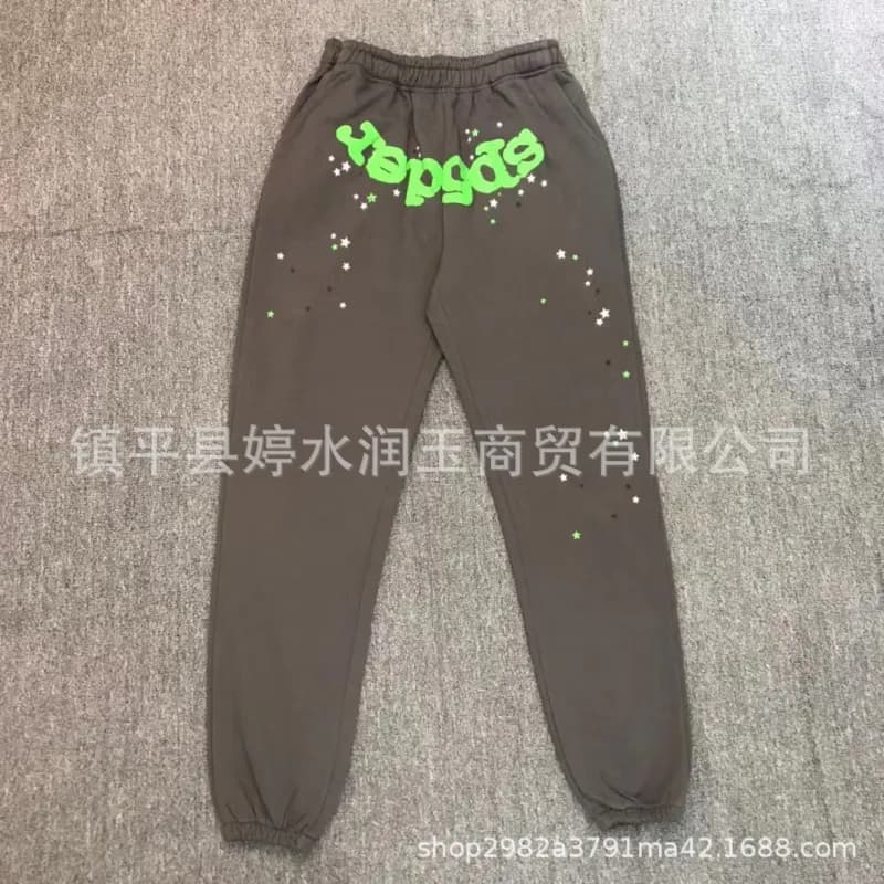 Sp5der Spider Web Hoodie Black with Red Spiderweb Print — 6
