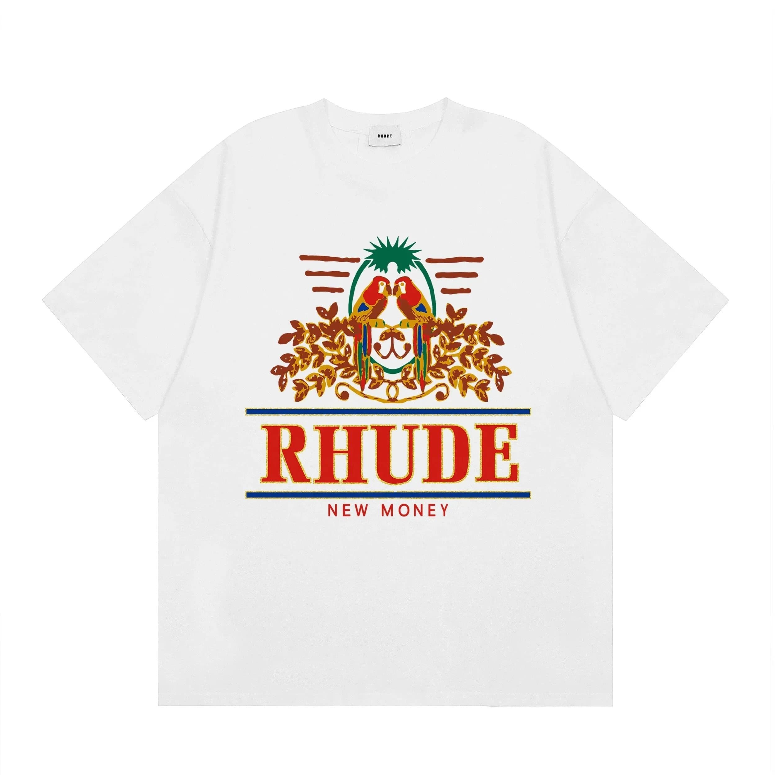 Rhude Graphic Tee Parrot Crest