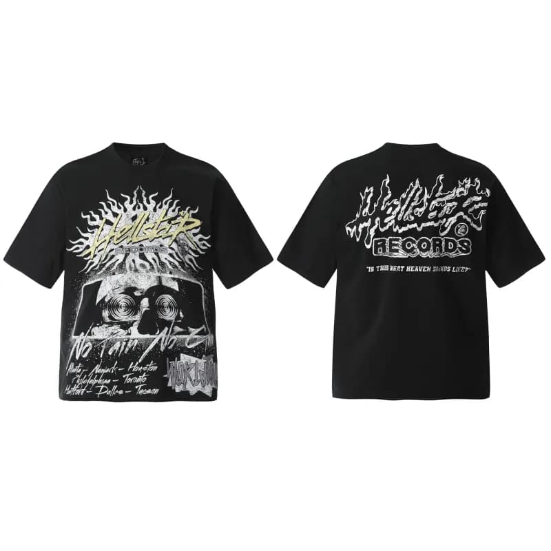 Graphic Tee Hellstar Records Print