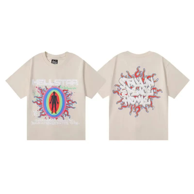 Hellstar Graphic Tee Psychedelic Print