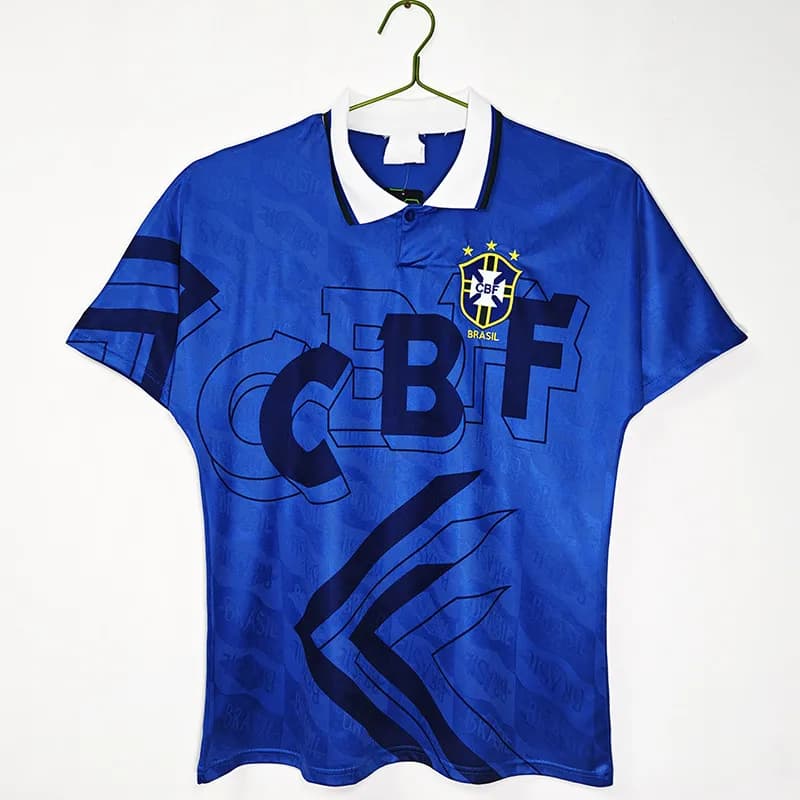 Adidas Spain National Team Jersey 1998 World Cup Home — 1992巴西客场蓝色