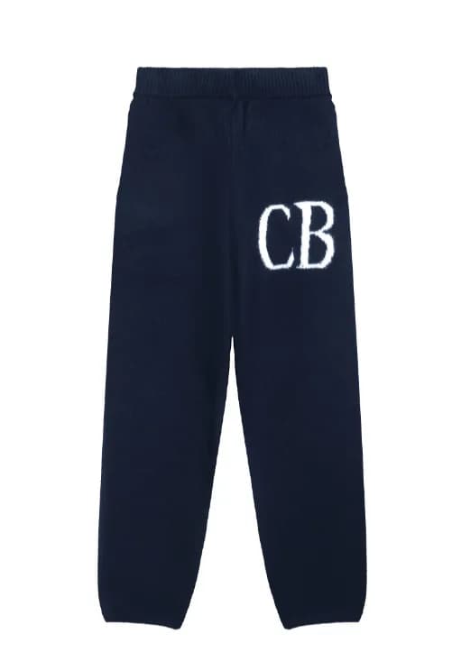 Chrome Hearts Knit Joggers CB Logo