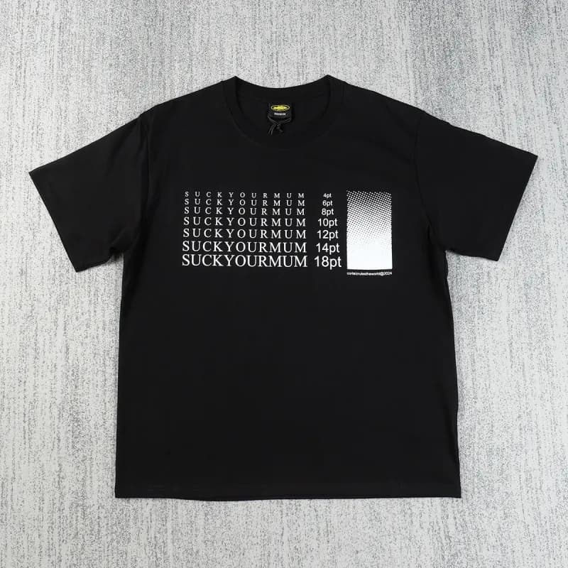 Supreme T-Shirt Suckyourmum Print