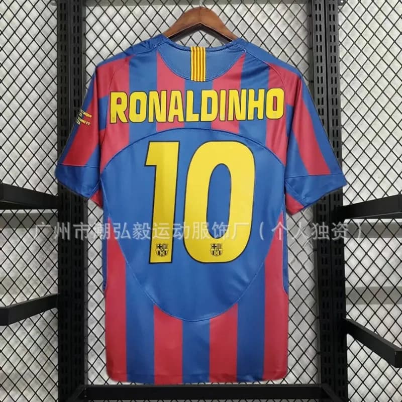 Reebok Sporting CP Home Jersey C. Ronaldo #28 — 05-06巴萨主场10号