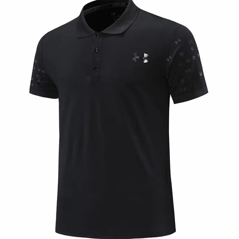 Under Armour Polo Shirt All-Over Logo Print