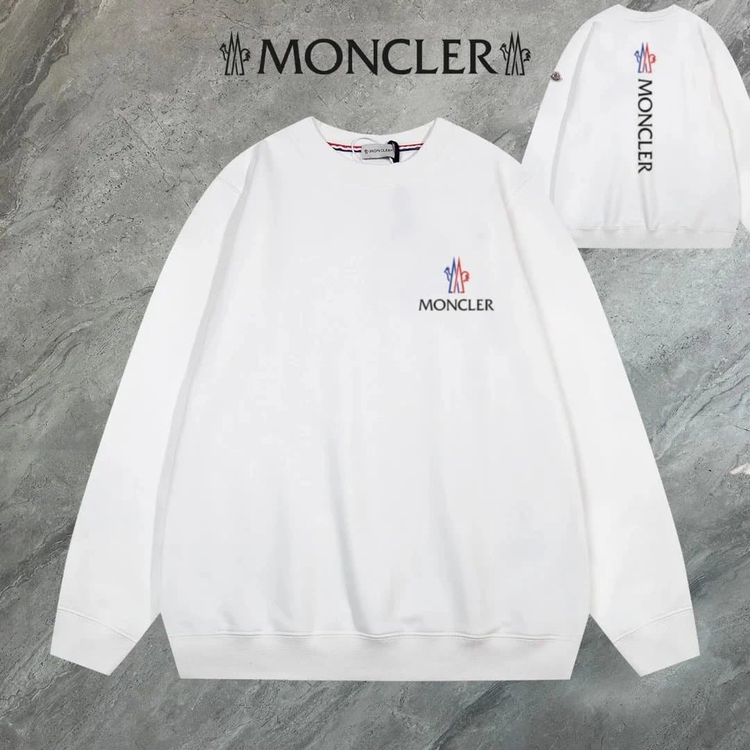 Moncler Crewneck Sweatshirt Logo Neckband — 30