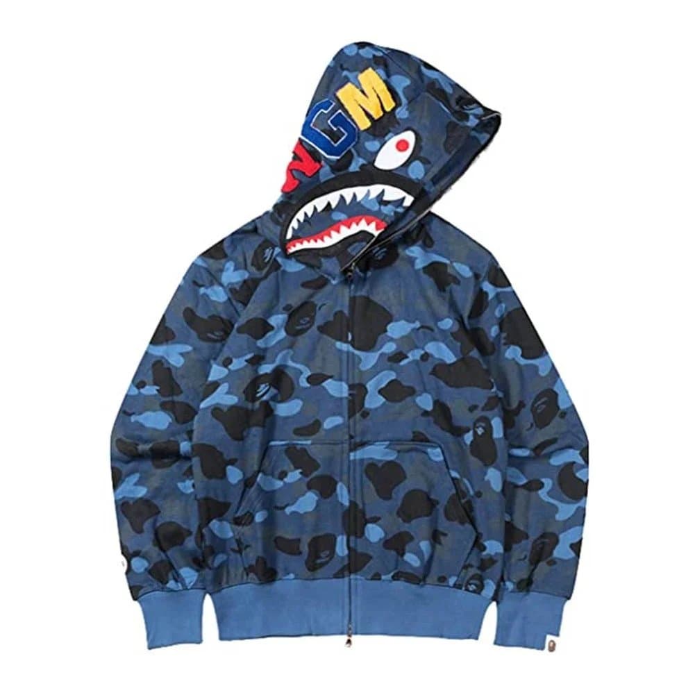 BAPE Full Zip Hoodie Camouflage — 3