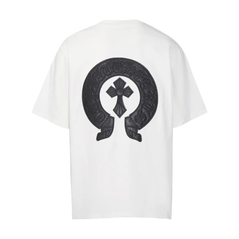 Chrome Hearts Graphic Tee Icon Print — 6095白色