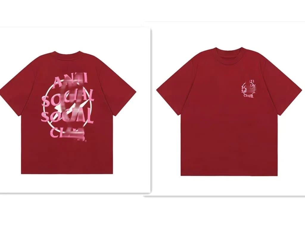 Off-White Graphic T-Shirt Asteroid Print — 2107枣红色