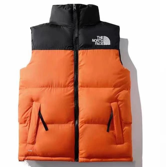 The North Face Nuptse Vest Iconic Orange