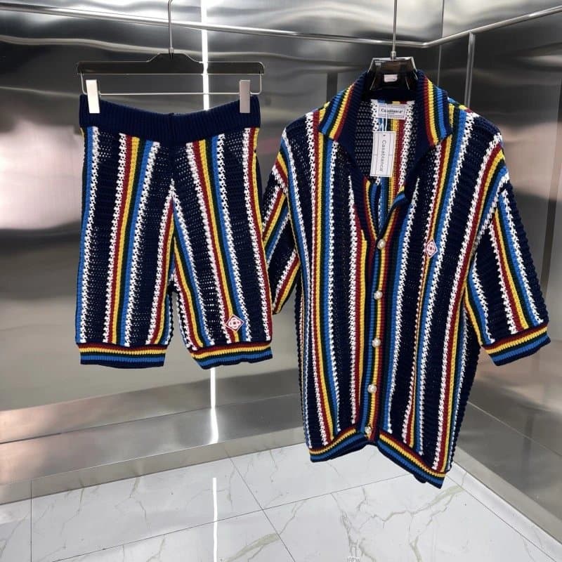 C.P. Company Striped Knit Set Multi-Stripe