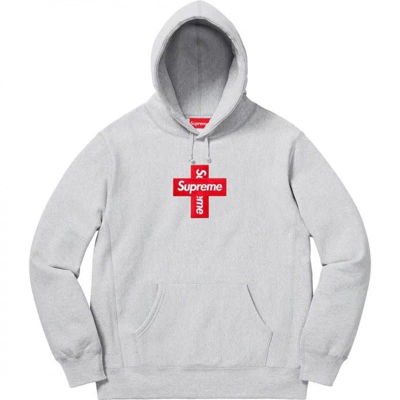 Supreme Box Logo Hooded Sweatshirt Multiple Colorways — E527灰色