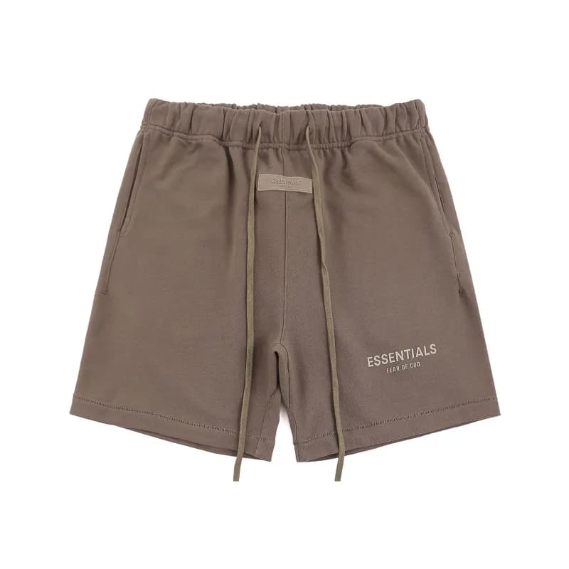 Fear of God Essentials Shorts Split Hem — K210褐色