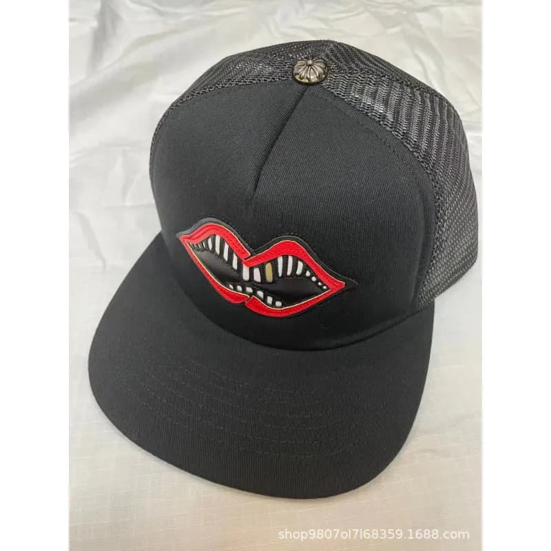Chrome Hearts Trucker Cap Cross Logo Embroidery — 4