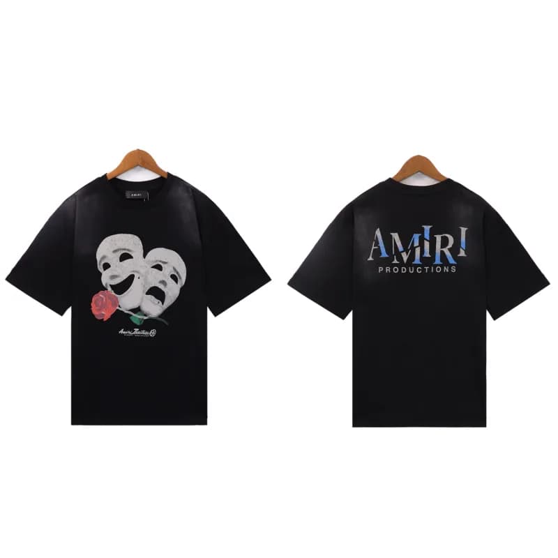 Amiri Graphic Tee The Good Life — 2222 黑