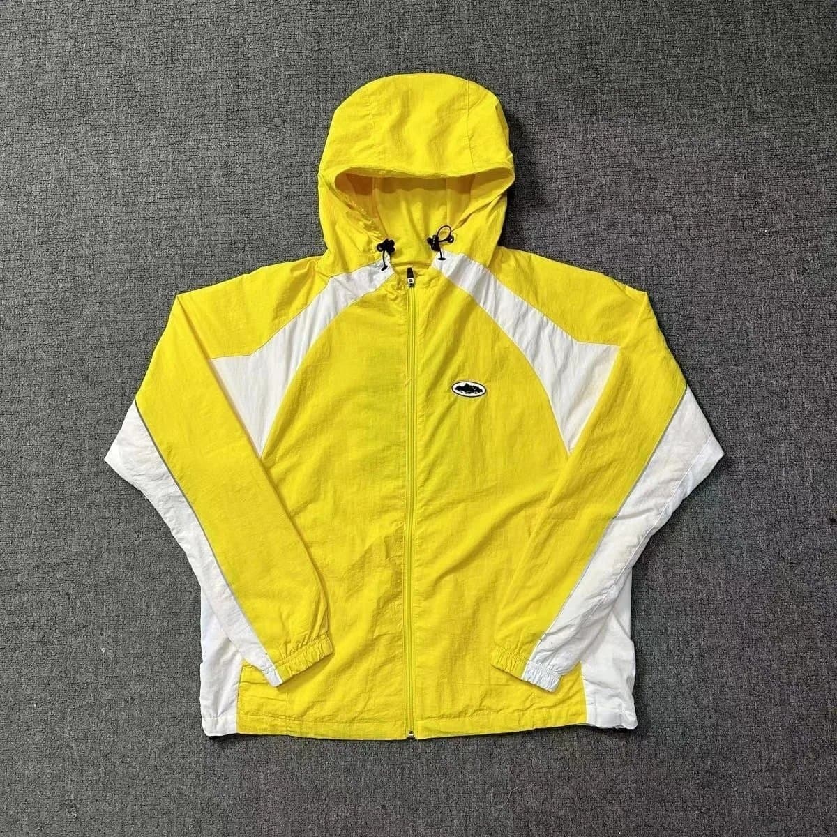 Corteiz Zip-Up Hoodie CRTZ Logo Patch — 22