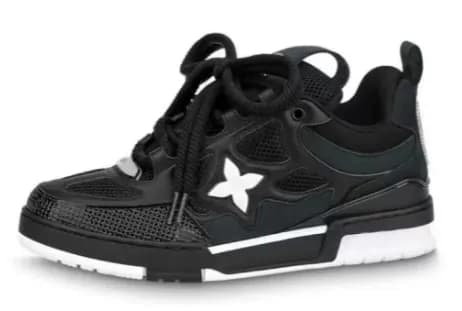 Louis Vuitton LV Trainer Monogram Canvas — Bread black and white
