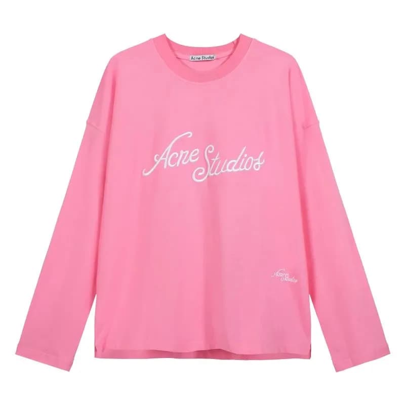 Off-White Oversized Shirt Spray Paint Print — 粉红色（AC903272）