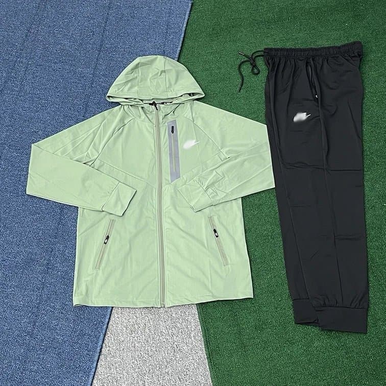 Nike Windrunner Jacket & Joggers Set Mint Green / Black