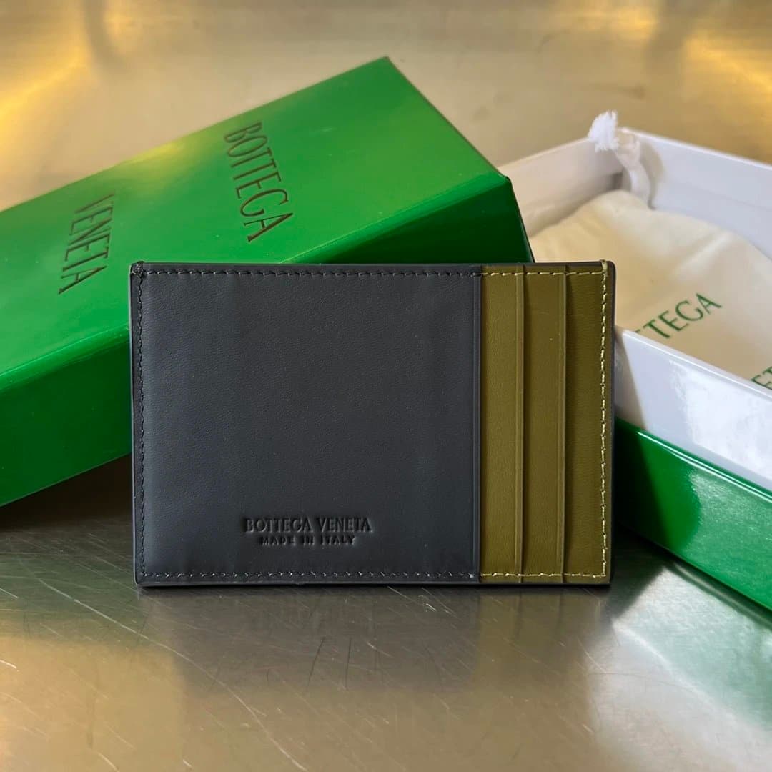 Bottega Veneta Card Holder Two-Tone