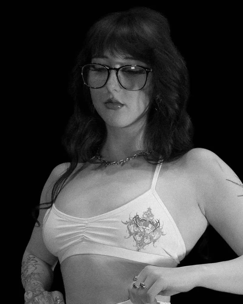 Bralette Embroidered Floral
