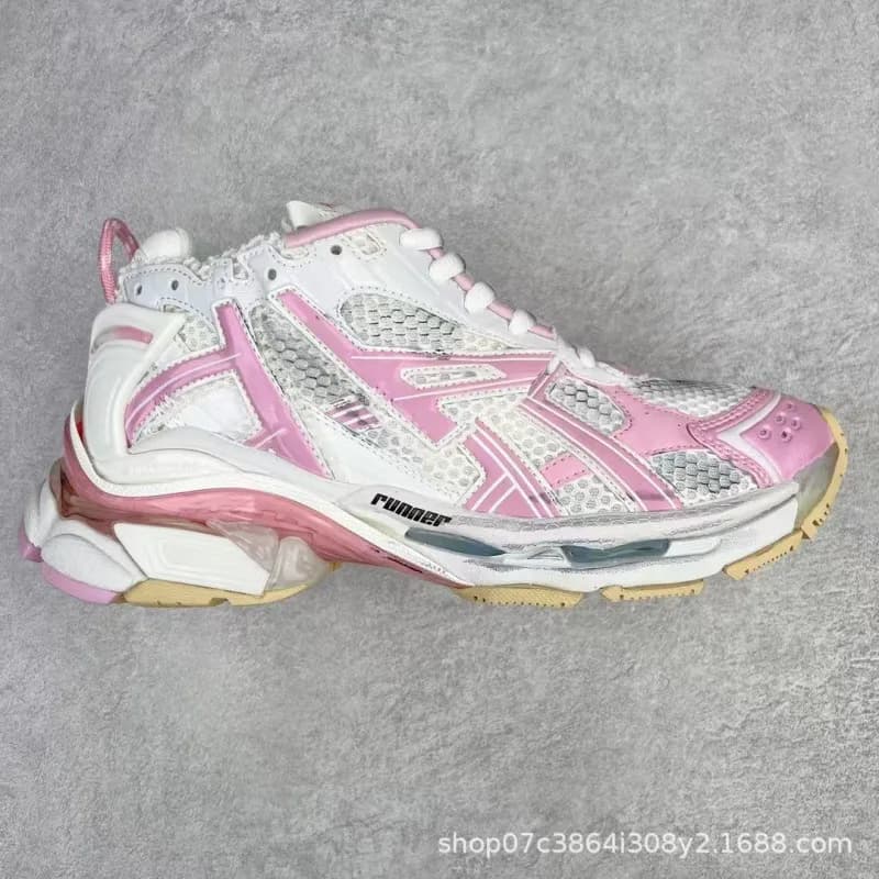 Balenciaga Triple S Pink and White