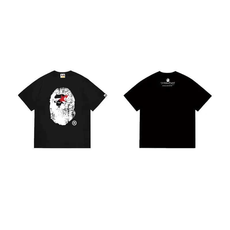 BAPE Ape Head Tee Distressed Ape Head