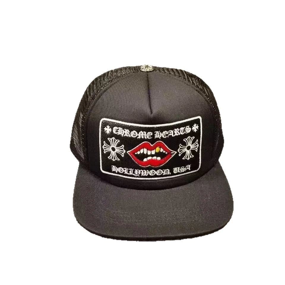 Chrome Hearts Trucker Cap Lips Patch