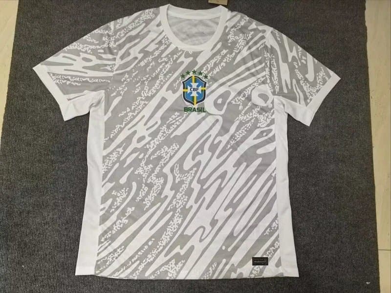 Nike Brazil National Team Jersey Abstract Print