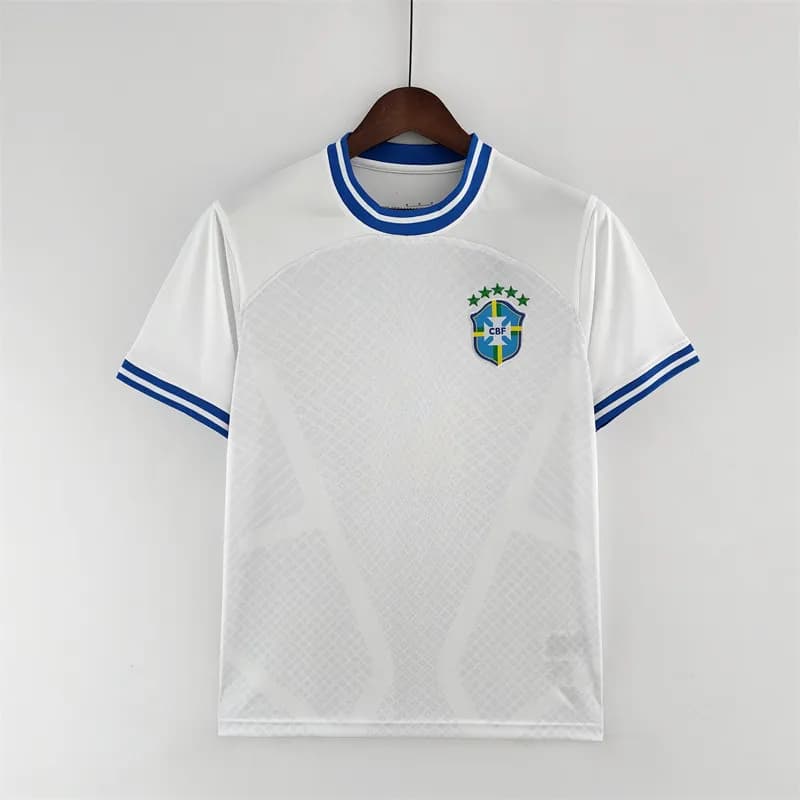 Adidas Spain Home Jersey 2024 Away Colorblock — 2223巴西白色特别版